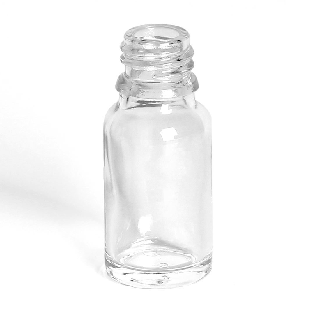 GL18 10ml Clear Marlow Tamper Evident Glass Bottle Nekem Packaging